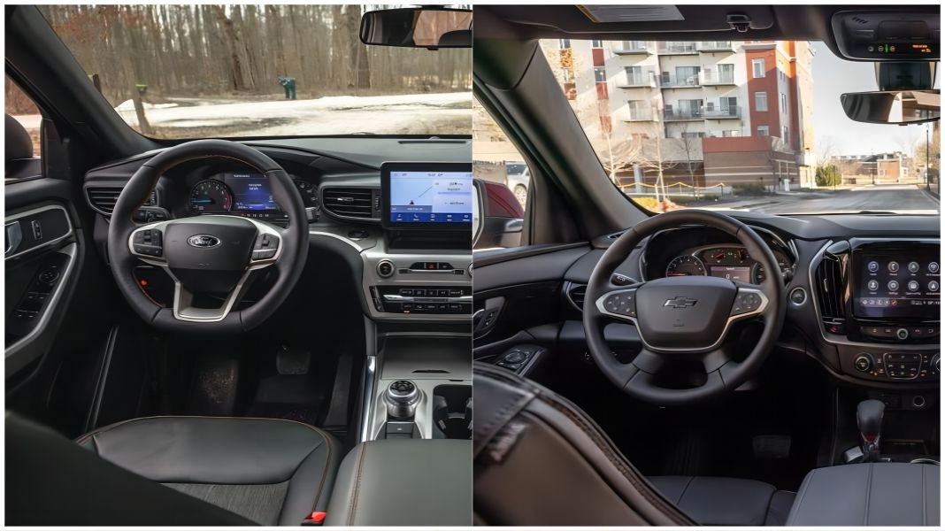 Navigating Choices: Ford Explorer vs Chevrolet Traverse – A Comprehensive Vehicle Comparison.