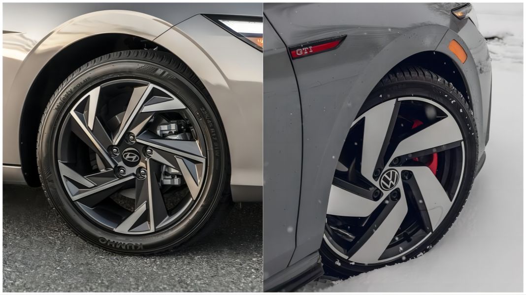 Turbocharged Showdown: Hyundai Elantra vs Volkswagen Golf GTI – A Compact Car Clash!